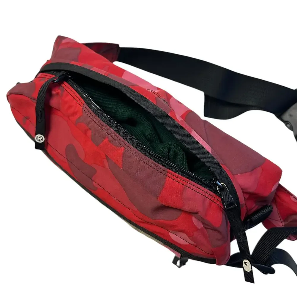 Bape Vintage Red Camo Shoulder Bag